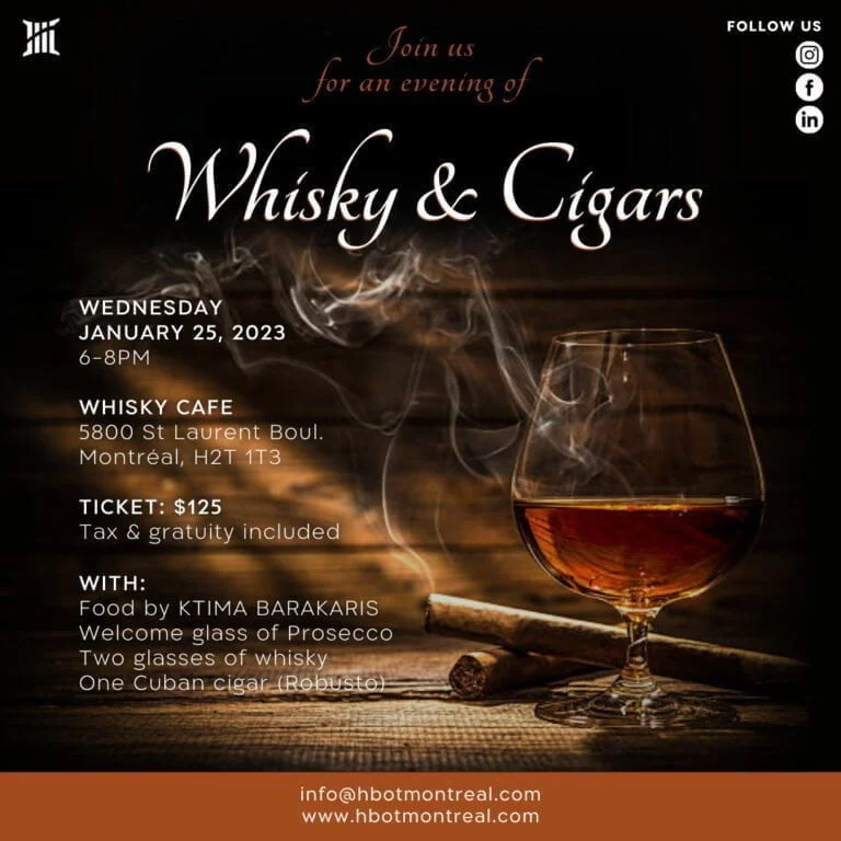 2023 whisky and cigars event