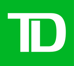 Logo TD bank.