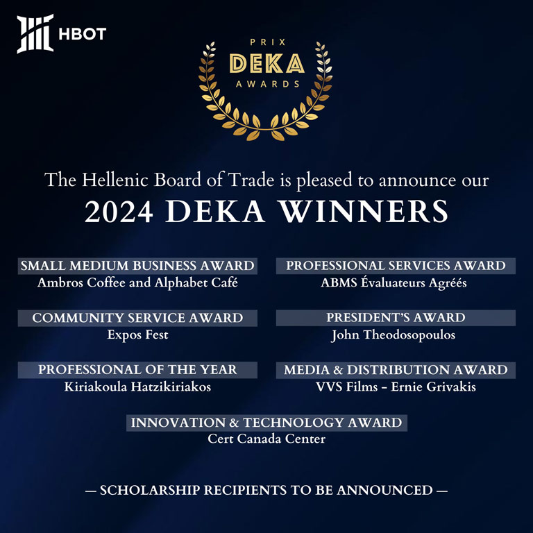 Deka awards 2024 winners.