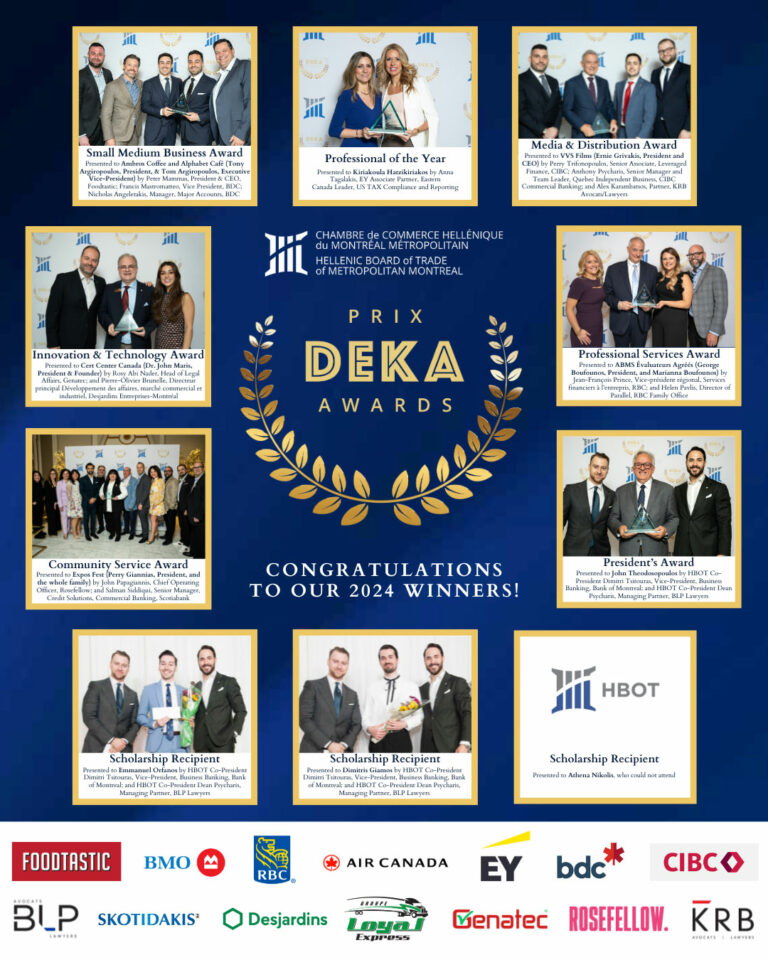 DEKA awards 2024 winners.