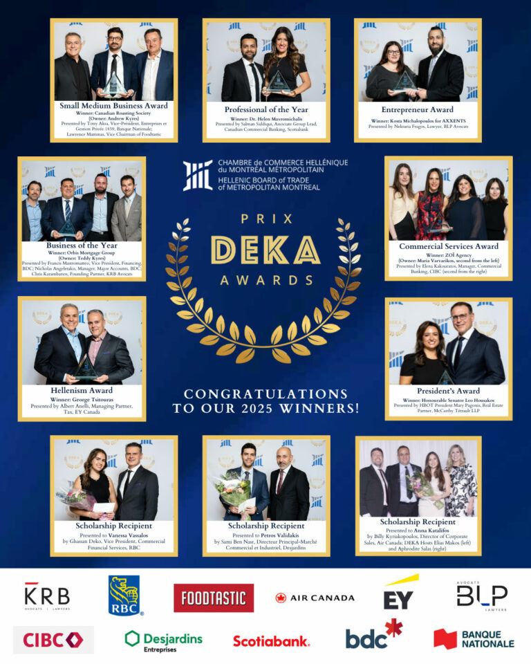 DEKA awards 2025 winners.