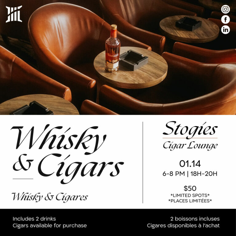 Whiskey & cigars 2026.