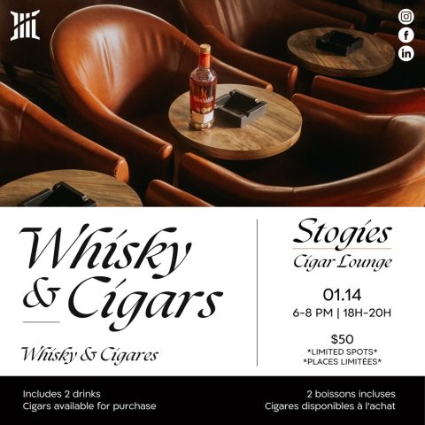 Whiskey & cigars 2026.